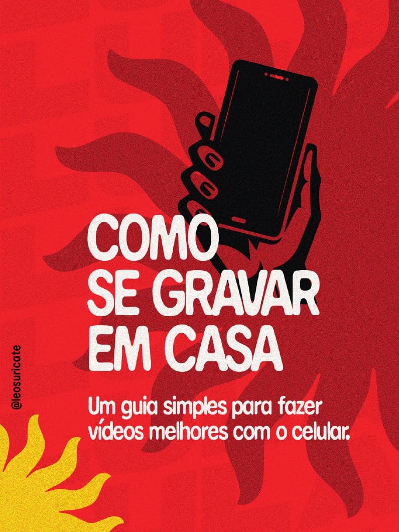Capa de Como se gravar em casa