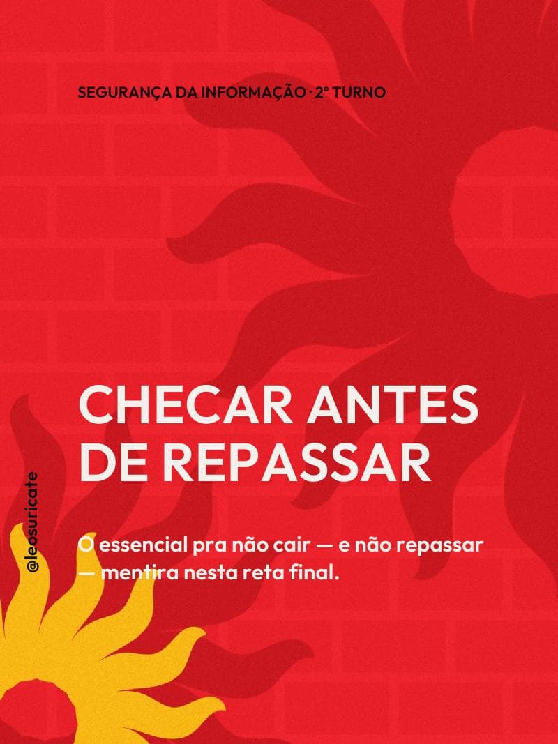 Capa de Checar antes de repassar