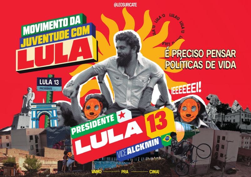 Capa de Panfleto do Lula